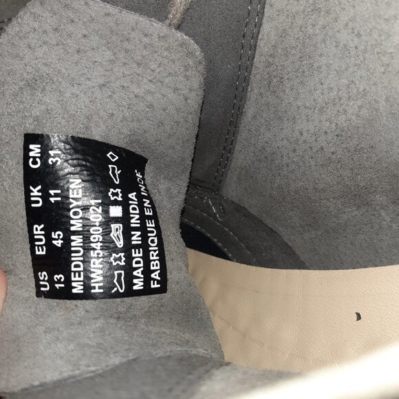 HUSH PUPPIES-Cyra Catelyn Desert Boots-Light Gray Suede-Sz 13-Near Mint - Picture 7 of 7